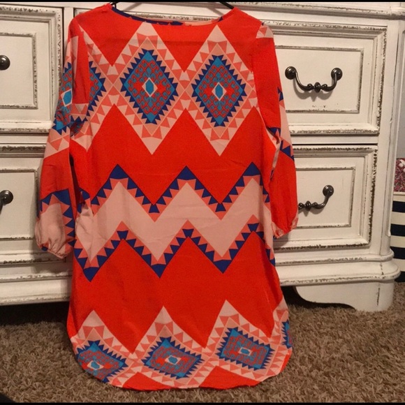 Aztec Pattern Shirt - Picture 2 of 5